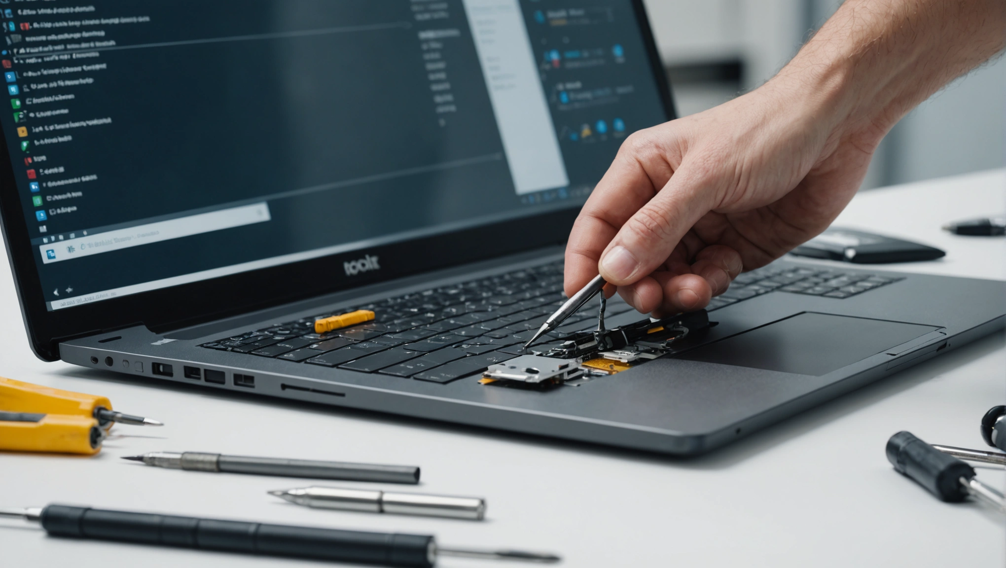 Réparer une charnière d'écran de PC portable cassée Guide DIY — free download
